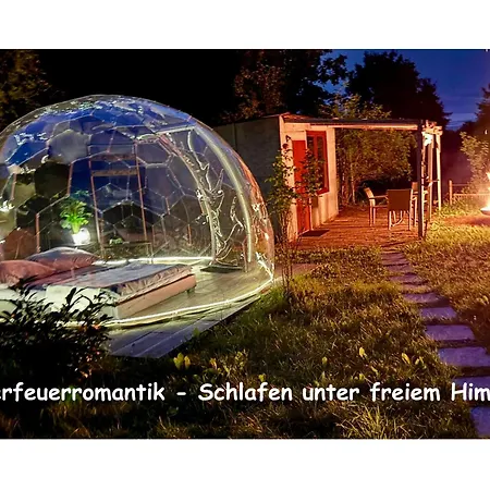 Schlafen Unter Den Sternen - Beheiztes Bubble Tent *
